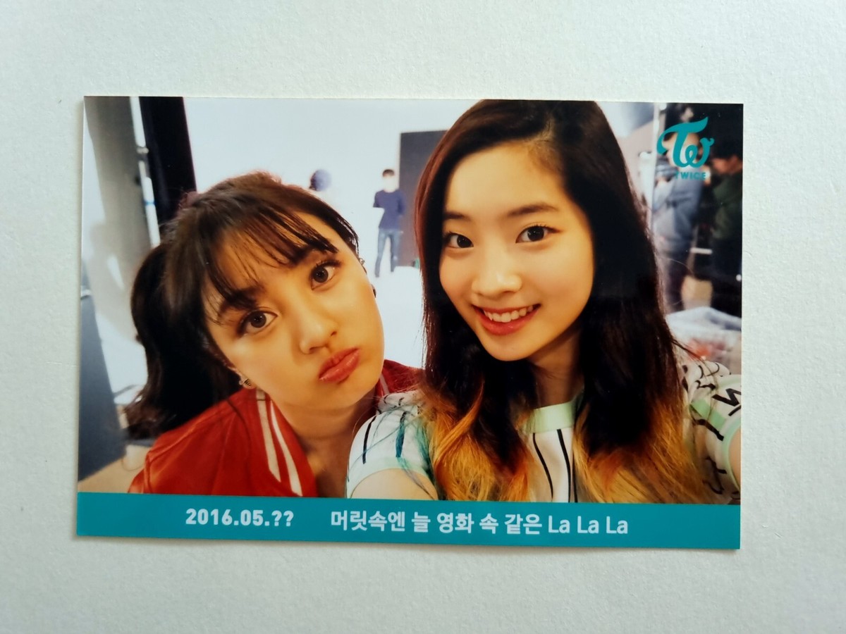 Twice Cheer Up Broadcast Official Photocard Page Two Rare