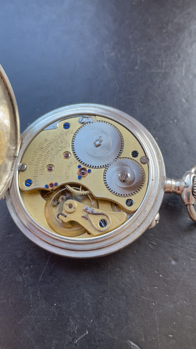 Glashütte i/Sa Silber 800 Deutsche Präzisionsuhr 1A Qualität Antike Taschenuhr - Vídeo 1 de 1