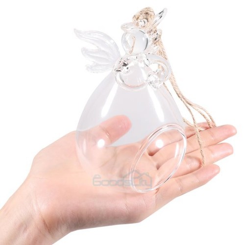 2 Flower Hanging Vase Glass Planter Plant Terrarium Container Home Wedding Decor - Picture 10 of 12