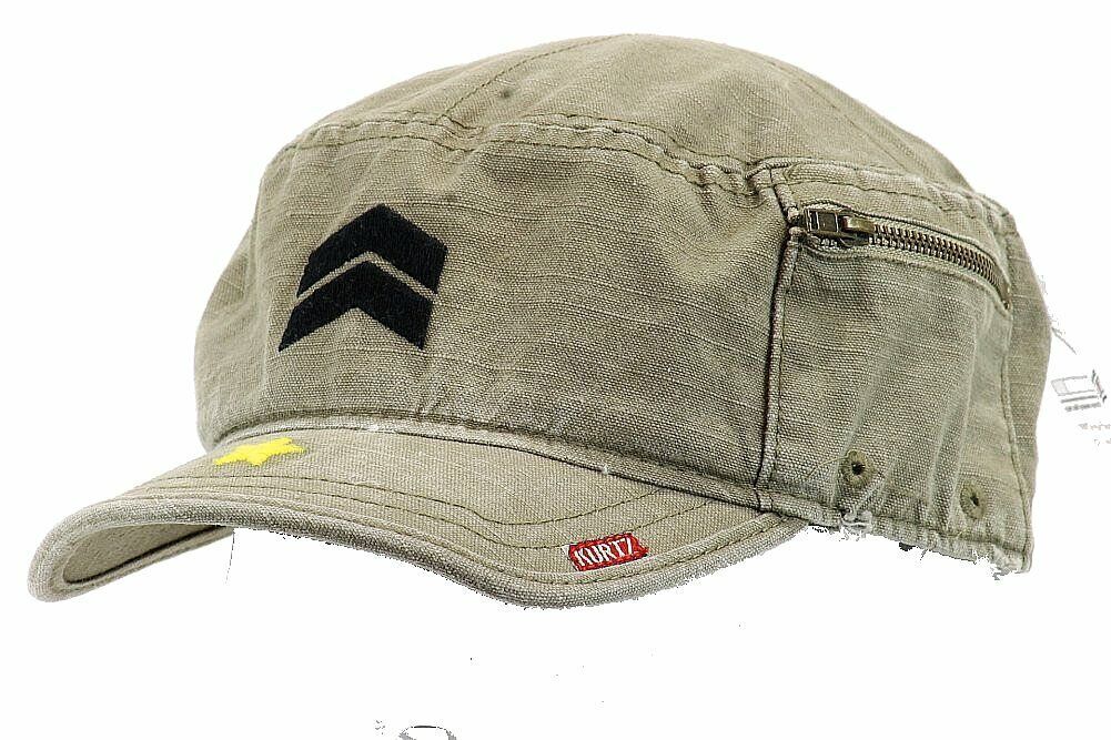 Kurtz Men's Fritz AK002 Fatigue Cotton Military Cap Hat Sz. S