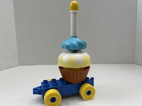 Mickey Mouse Birthday Train Clubhouse Lego Duplo Building Toy NO MINI FIGURES