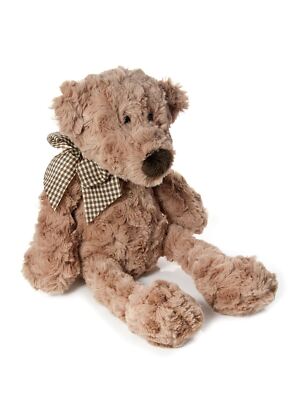 Maushaus 32 cm sehr weicher traditioneller brauner Plüsch Teddybär Stofftier