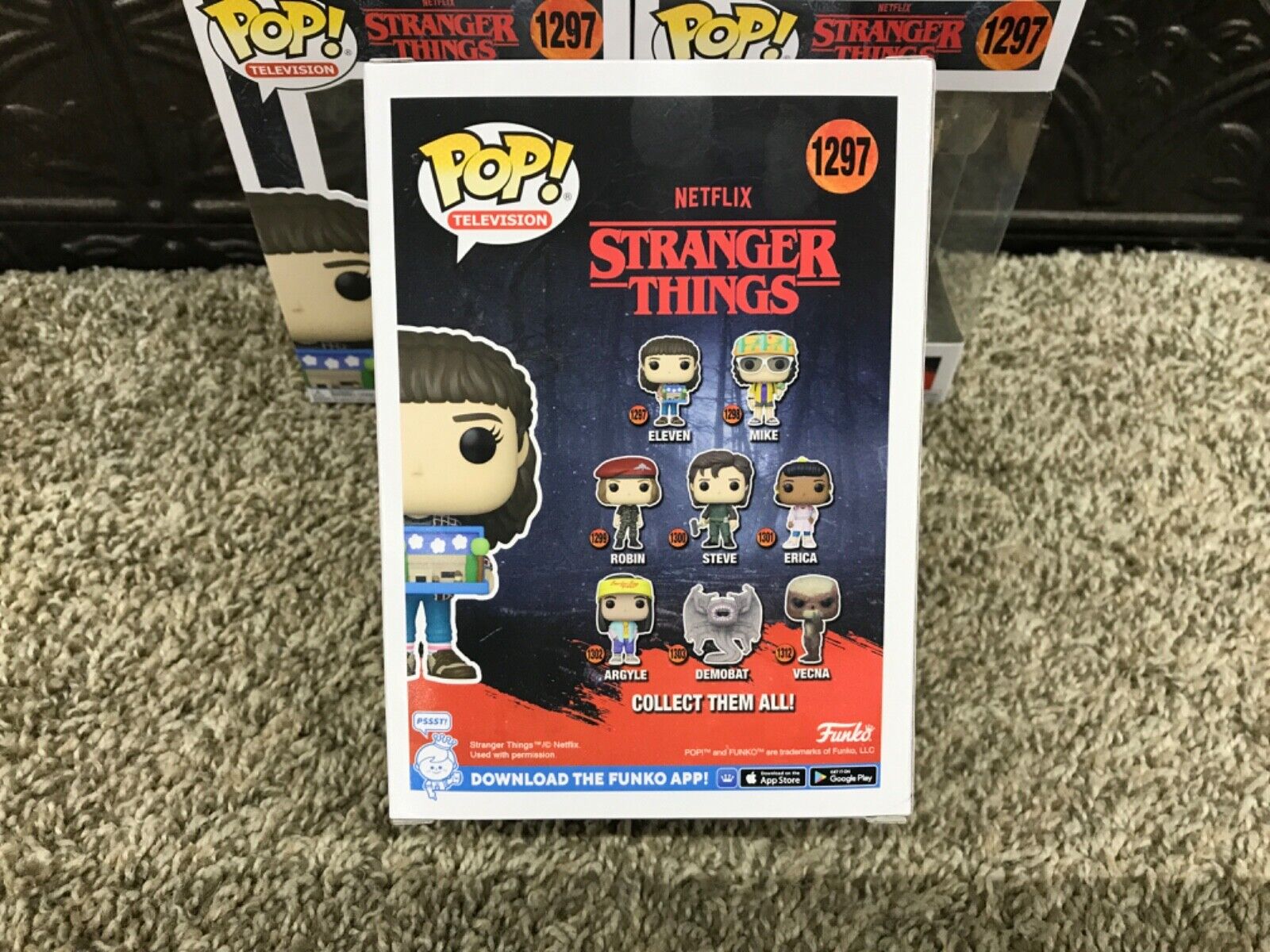 Stranger Things 4th Season Eleven with Diorama Vinyl POP! Figure #1297  FUNKO NIB