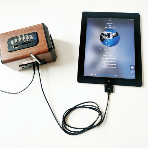 PACK 2 Connecteur Dock vers Jack 3,5mm Line Out Câble Aux Plomb pour iPod/iPhone/iPad - Photo 2 sur 4