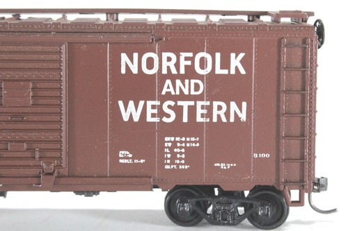 HO Athearn Norfolk & Western 40ft AAR Güterwagen #361523 Kundennummer Kadee - Bild 3 von 9