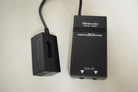 Nintendo Famicom NES  FAMILY COMPUTER 3D SYSTEM 3D HOT RALLY Used tested from JP