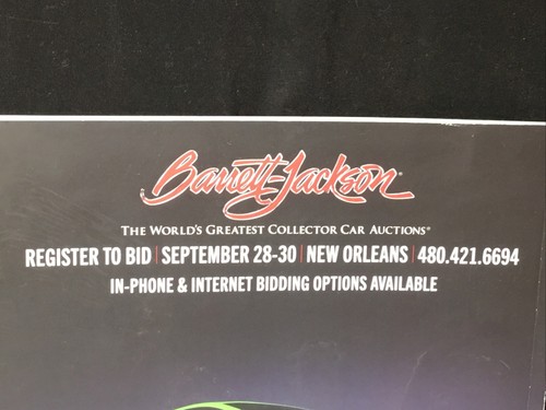 Barrett-Jackson New Orleans September 28-30, 2023 Auto Auction Preview Magazine - Picture 9 of 15