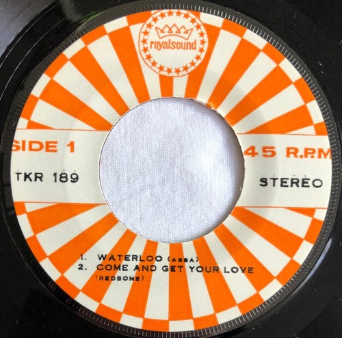 ABBA -Waterloo- Ultra Rare Thailand “Royalsound” 7” 4 Track EP (Vinyl Record) - Picture 4 of 5