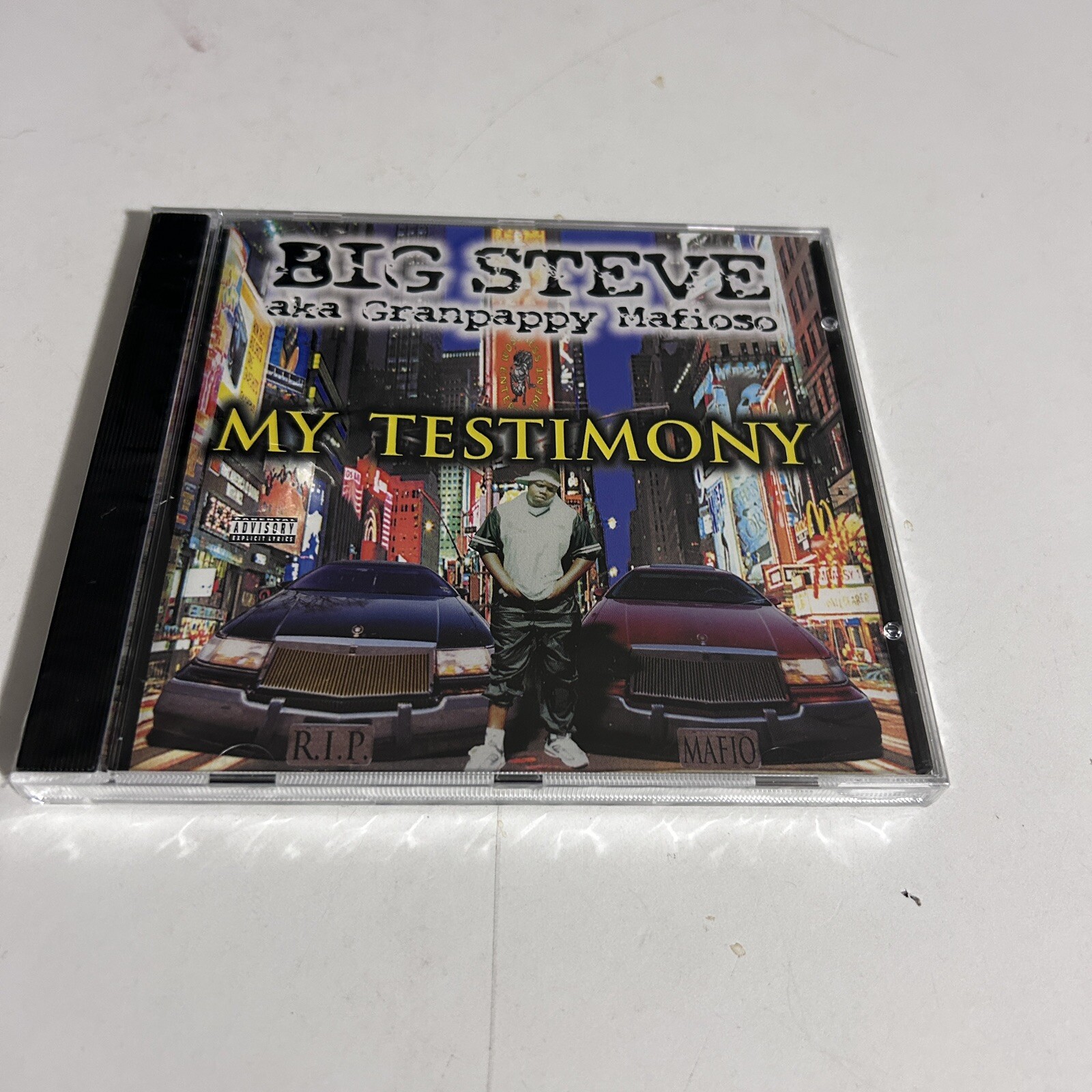 Big Steve aka Granpappy Mafioso : My Testimony BRAND NEW CD