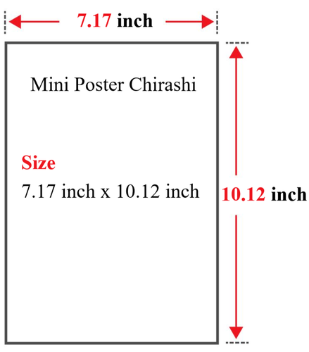 JURASSIC WORLD REBIRTH - Original Japanese Mini Poster Chirashi 5 set - Picture 5 of 5