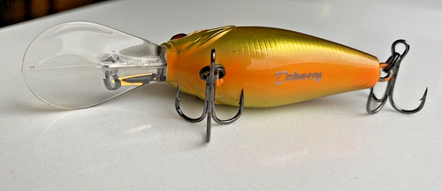 ILLEX Cherry 0 Footer 56 Buceo Cereza VISIBLE DESOVE TIGRE Wobbler Set Señuelo - Imagen 4 de 4