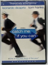 Catch Me If You Can DVD Widescreen Leonardo DiCaprio Tom Hanks 2003