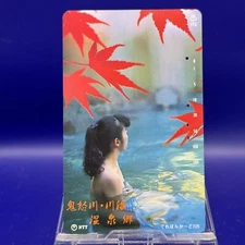 Kinugawa Onsen Resort Calling Telephone card 105 Japanese rare