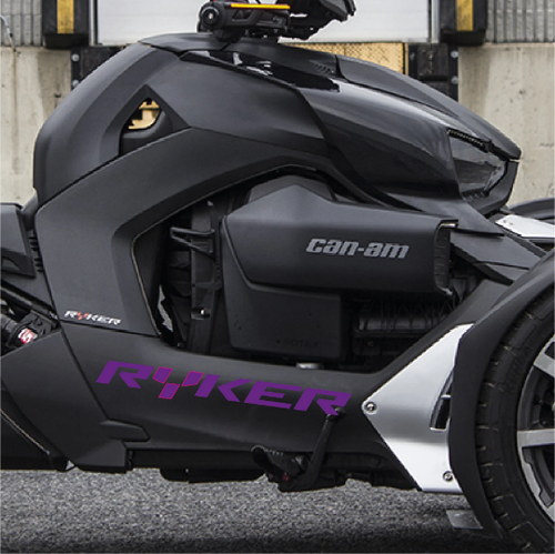 BRP CAN-AM CANAM RYKER SPYDER STICKER DECAL 2 PACK STICKERS DECALS 19x2.6'' - Picture 21 of 21