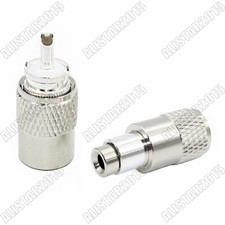 1x UHF PL259 Male Plug Straight Solder Connector RG58 RG400 RG142 LMR195 Cable