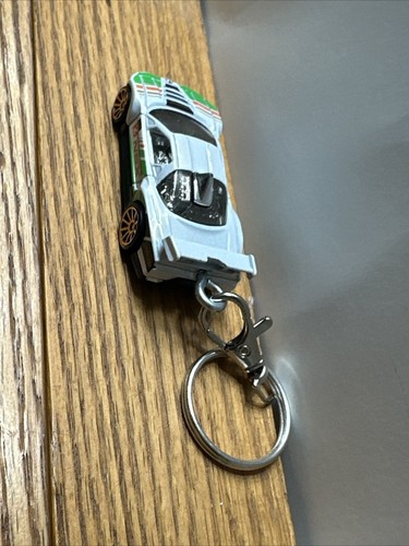 Hot Wheels Mystery Models Series 1 #2 Chase Acura NSX 2019 blanco llavero personalizado - Imagen 5 de 7