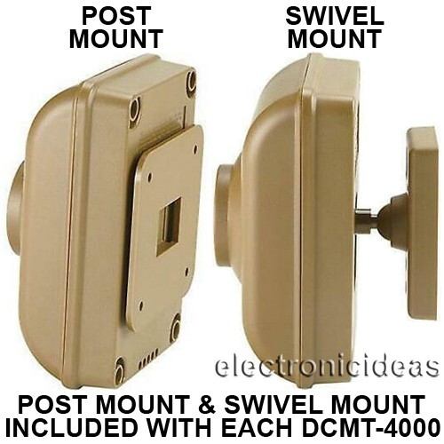 DAKOTA ALERT DCMA-4000 WIRELESS MOTION SENSOR DRIVEWAY SECURITY ALARM 2 RECEIVER - Picture 5 of 12