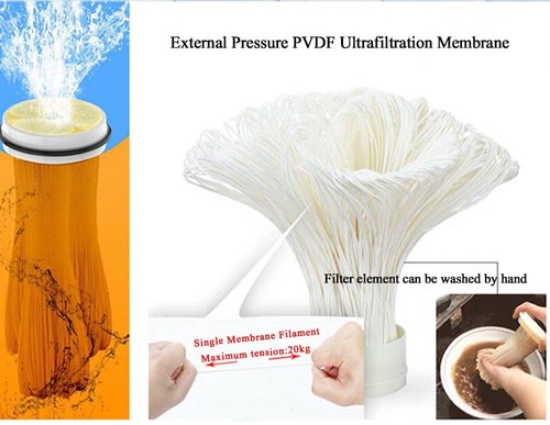 6000L/h PVDF Ultrafiltration Membrane Filter External Pressure Water Purifier - Picture 11 of 13