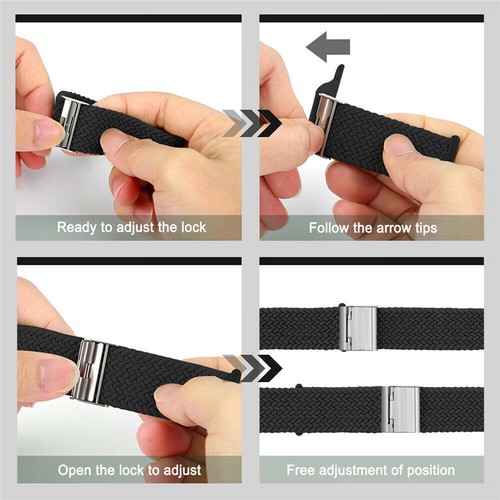 Correa de banda para Apple Watch Series Ultra 8 7 6 SE iWatch bucle trenzado ajustable - Imagen 6 de 61