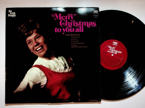 Merry Christmas To You All Up With People Linda Blackmore Vinyl LP Schallplatte Sehr guter Zustand +