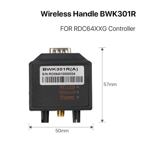 Mango de operación inalámbrico BWK301R para controlador láser de CO2 RDC6442G RDC6442S nuevo - Imagen 3 de 5