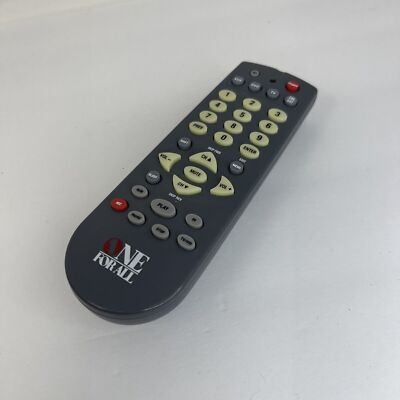 OneForAll Remote Control URC-4640B01 Universal TV VCR DVD MultiFunction