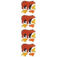 Prismatic Stickers Bears 12-sheet Count (s7090) Prismatic Stickers Bears 12-sheet Count (s7090)