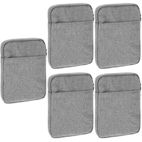 Set of 5 -book Protective Cover Ebook Carrying Bag Travel - Picture 11 of 12