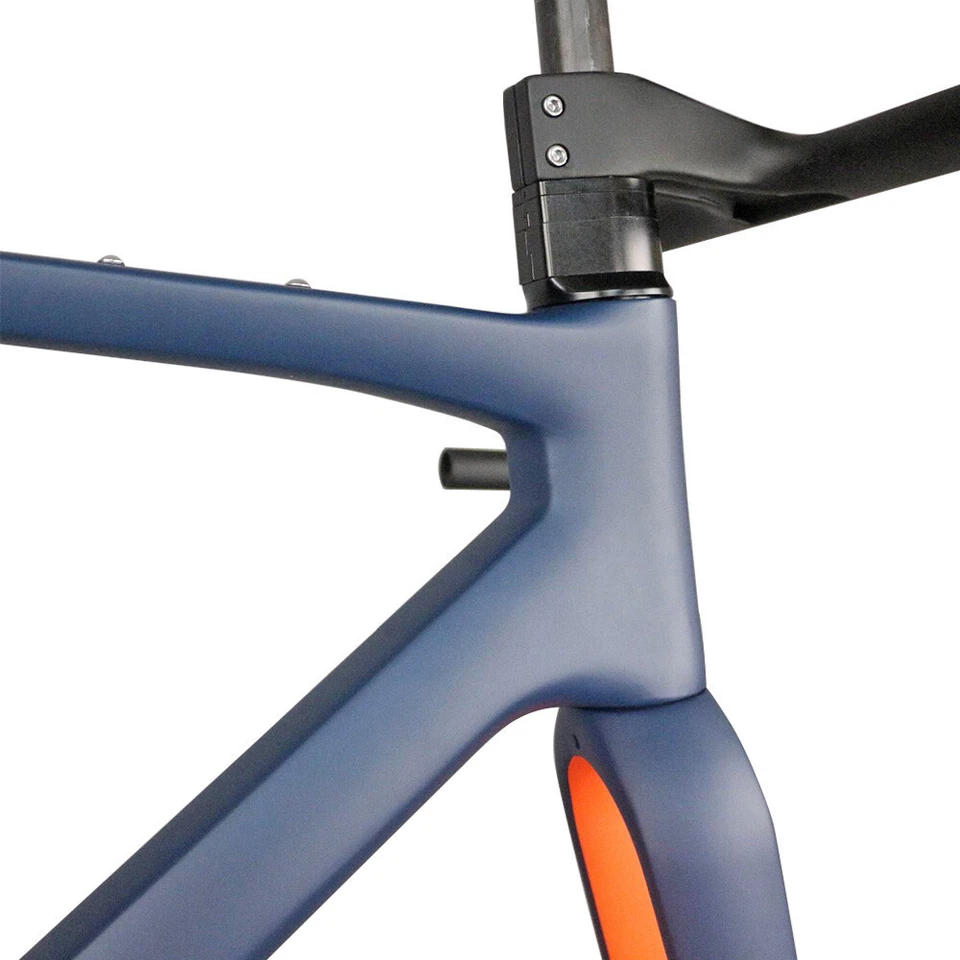 Gravel Carbon Fiber Bike Fahrradrahmen Touring Road Bicycle Frame 700*45c - Bild 3 von 4