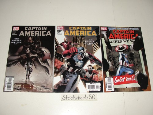 Captain America 19 Comic Lot Marvel 2005 #2 3 4 5 7 9 10 12 13 15 17-22 23 24 25 - Picture 8 of 15