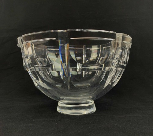 Vintage Orrefors Tausend Fenster Skandinavische Kunst Glasschale Simon Gate - Bild 9 von 9