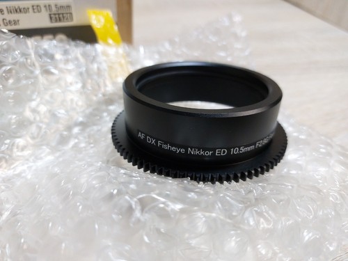 Sea&Sea Focus Gear for AF DX Fisheye Nikkor ED 10.5mm F2.8G - Imagen 5 de 9