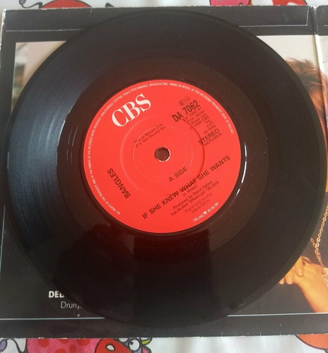 Bangles If She Knew What She Wants UK 2x 7" inch vinyl singles pack James gatefo - Picture 5 of 10
