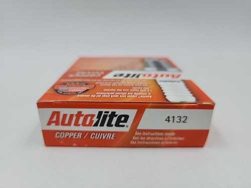 Autolite 4132 Solid Copper Non-Resistor Spark Plug Set of 4 New - Picture 4 of 6
