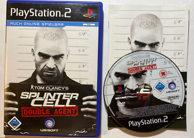 Tom Clancy's Splinter Cell: Double Agent (Sony PlayStation 2, 2006, DVD-Box)