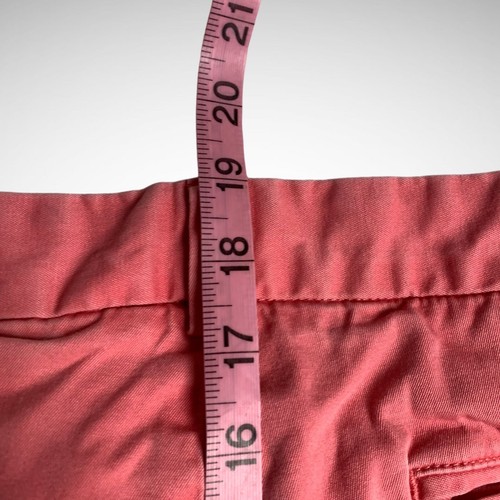 Vineyard Vine Shorts Mens 36 Solid Pink Shorts Pre Owned Chino Flat Front - Picture 6 of 7