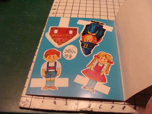 mostly unused Whitman 1969 FAIRY TALE FINGER FRIENDS press out and play - Picture 6 of 7
