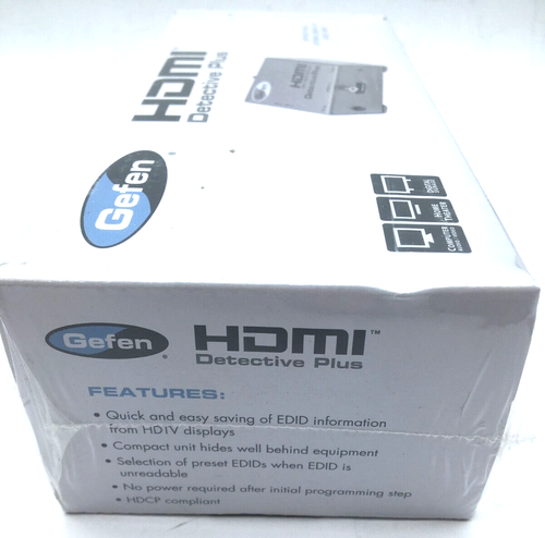 Gefen HDMI Detective Plus Video Verstärker EXT-HDMI-EDIDP-CO Neu in OVP - Bild 2 von 3