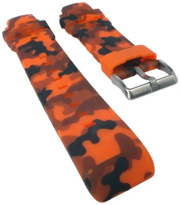 Calypso Bracelet Montre Camouflage Orange K5723/5, Bracelet 2 Pièces - Photo 1/2