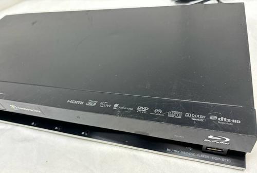 Sony BDP-S570 3D DVD Blu-Ray Player HDMI USB Dolby Digital HD WiFi Streaming - Picture 4 of 12