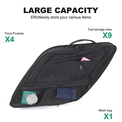 Car Trunk Left Side Window Storage Bag Tool Bag Für Fürd Explorer 2020-2023