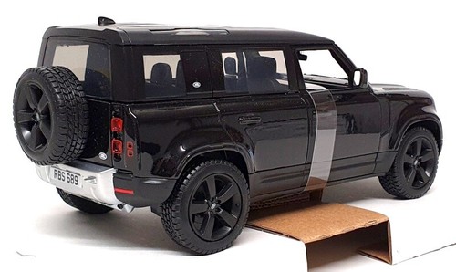 Burago Maßstab 1:24 18-21101 - 2022 Land Rover Defender 110 - schwarz - Bild 2 von 5