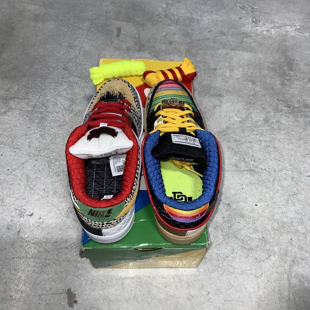 NIKE SB DUNK LOW WHAT THE P-ROD PAUL RODRIGUEZ Sz 7.5 100 NIKE SB DUNK LOW WHAT THE P-ROD PAUL RODRIGUEZ Sz 7.5 100
