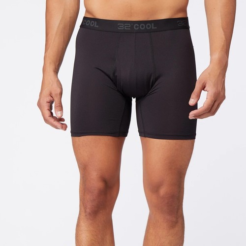 32 Degrees Cool Men's Comfort Mesh Boxer Brief 6 Pack - Picture 6 of 10