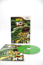 Nintendo Wii Ben 10 Protector of Earth CIB Tested Resurfaced Cover Art Damage