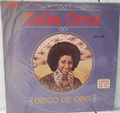 (未使用･未開封品)　Festejando Con Celia Cruz lok26k6 CELIA CRUZ DISCO LP VINYL DISCO DE ORO 1968 | eBay