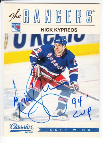 2012-13 Panini Classics Signatures Hockey You Pick Autographs - Picture 147 of 320