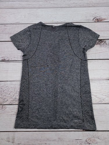 Nike Women’s Top Dri-Fit women's size S short sleeve shirt gray T10 - Picture 5 of 6