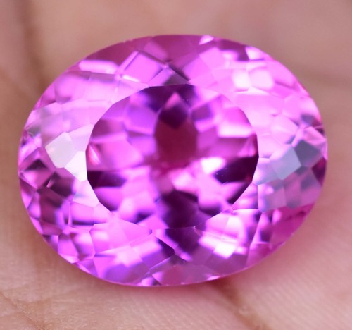 Flawless 22.50 Ct Natural Mogok Pink Ruby Oval Cut Certified Loose Gemstone - Picture 2 of 6