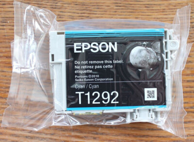 Original Epson T1292 Tintenpatrone Cyan für Stylus SX235w, SX425w, SX230, SX435w